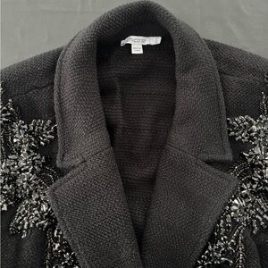 Chico's Black Beaded Jacket